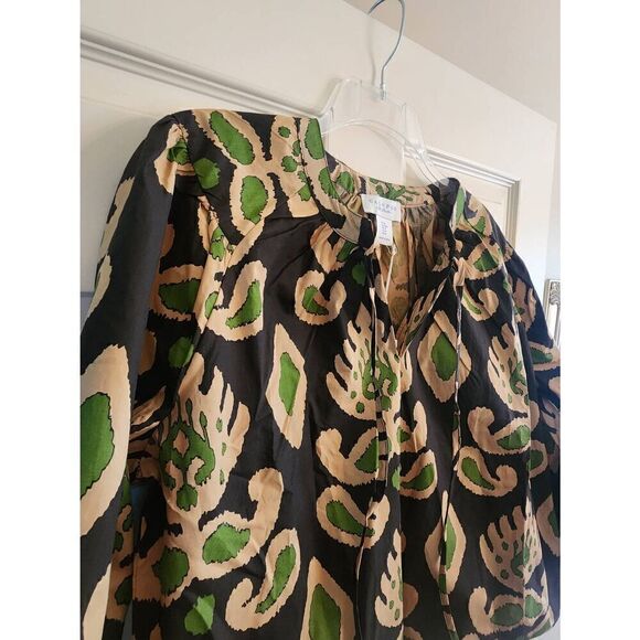 Calypso st Barth islegence top NWT size Medium printed top - Picture 3 of 8